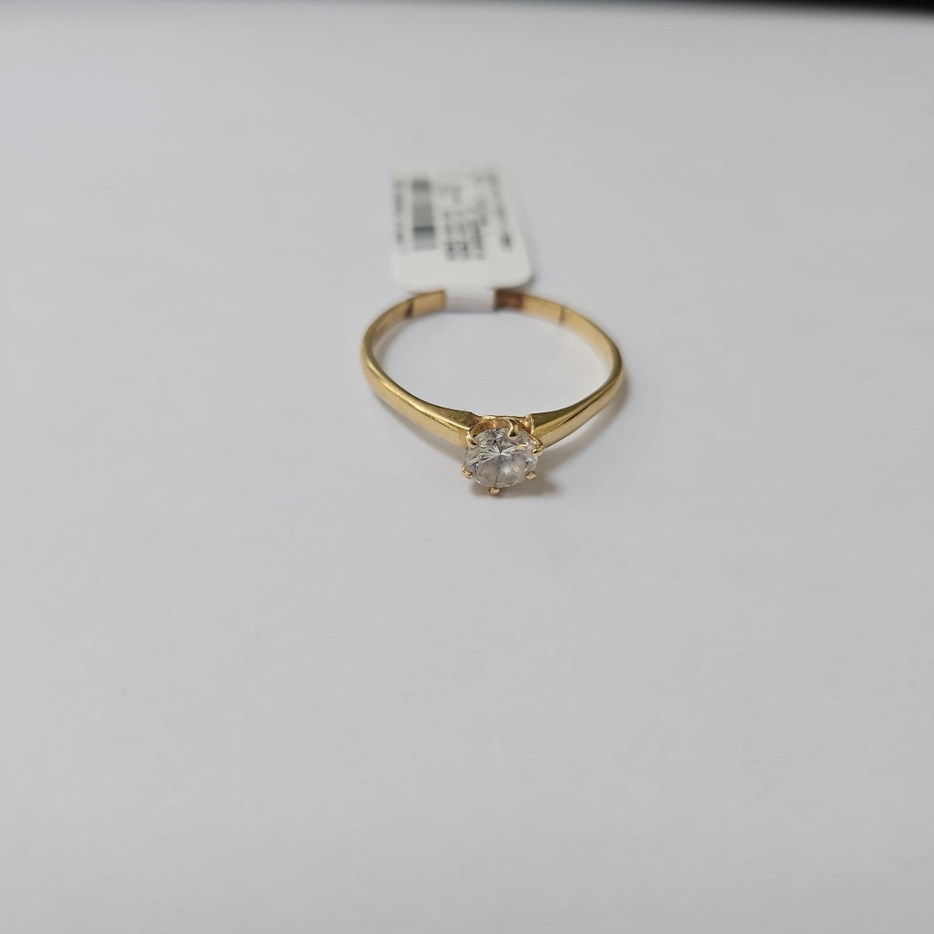 SOLITARIO ORO 14 K 2.9 GRMS (SEMINUEVO)