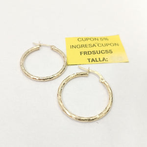 ARRACADAS PAR ORO 14 K 1,70 GRMS (SEMINUEVO)