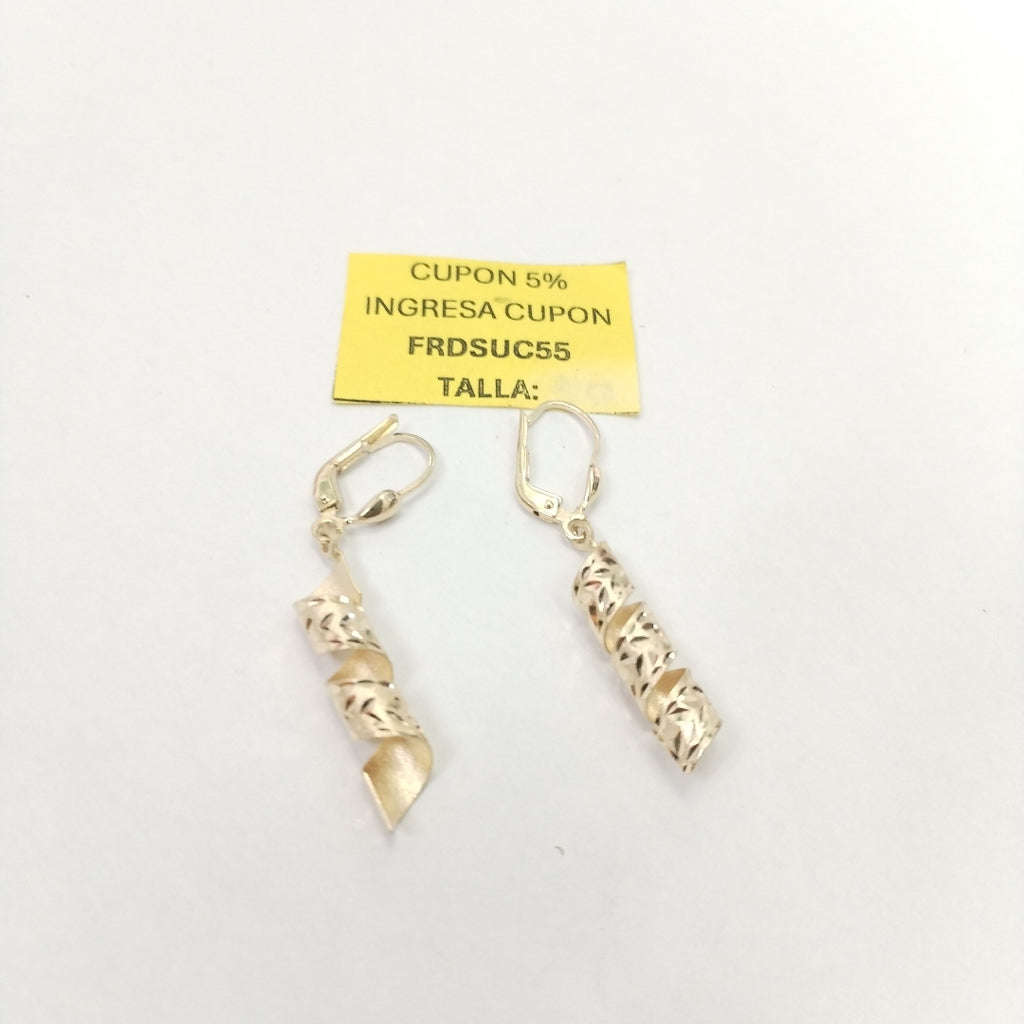 ARETES PAR ORO 14 K 2,90 GRMS (SEMINUEVO)