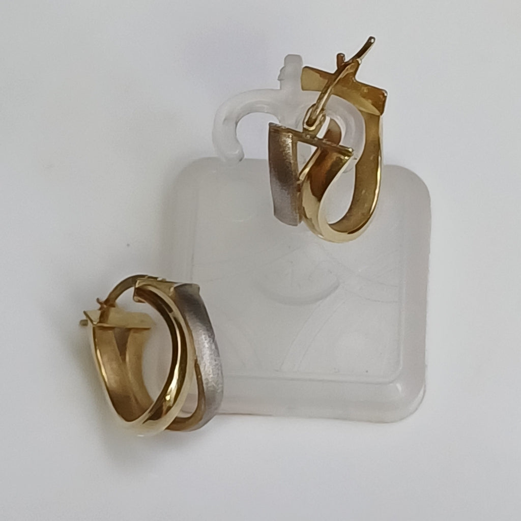 ARRACADAS PAR ORO 14 K 3,20 GRMS (SEMINUEVO)