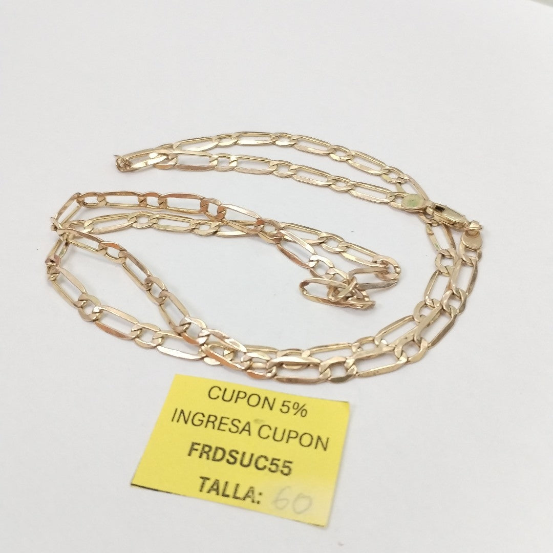 CADENA ORO 14 K 6,50 GRMS (SEMINUEVO)