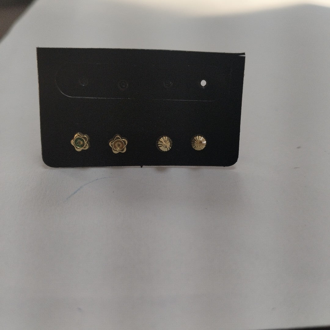 ARETES PAR ORO 14 K 0,30 GRMS (SEMINUEVO)