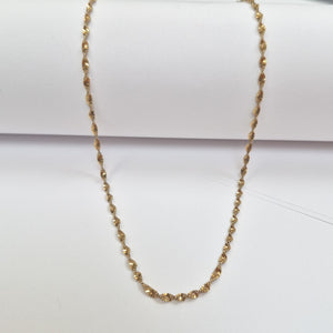 GARGANTILLA ORO 14 K 5.6 GRMS (SEMINUEVO)