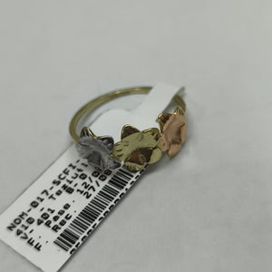 ANILLOS ANILLITO FIG FLORES 10K TALLA 7 1.2 GR (NUEVO)