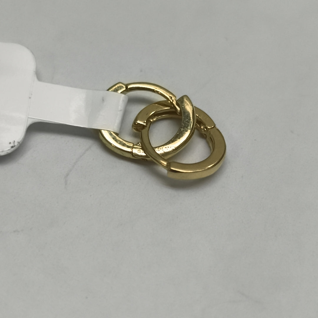 ARETES HUGGIE 14K 1.3 GR (NUEVO)