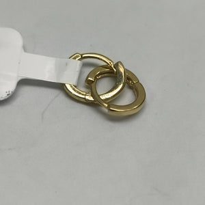 ARETES HUGGIE 14K 1.3 GR (NUEVO)