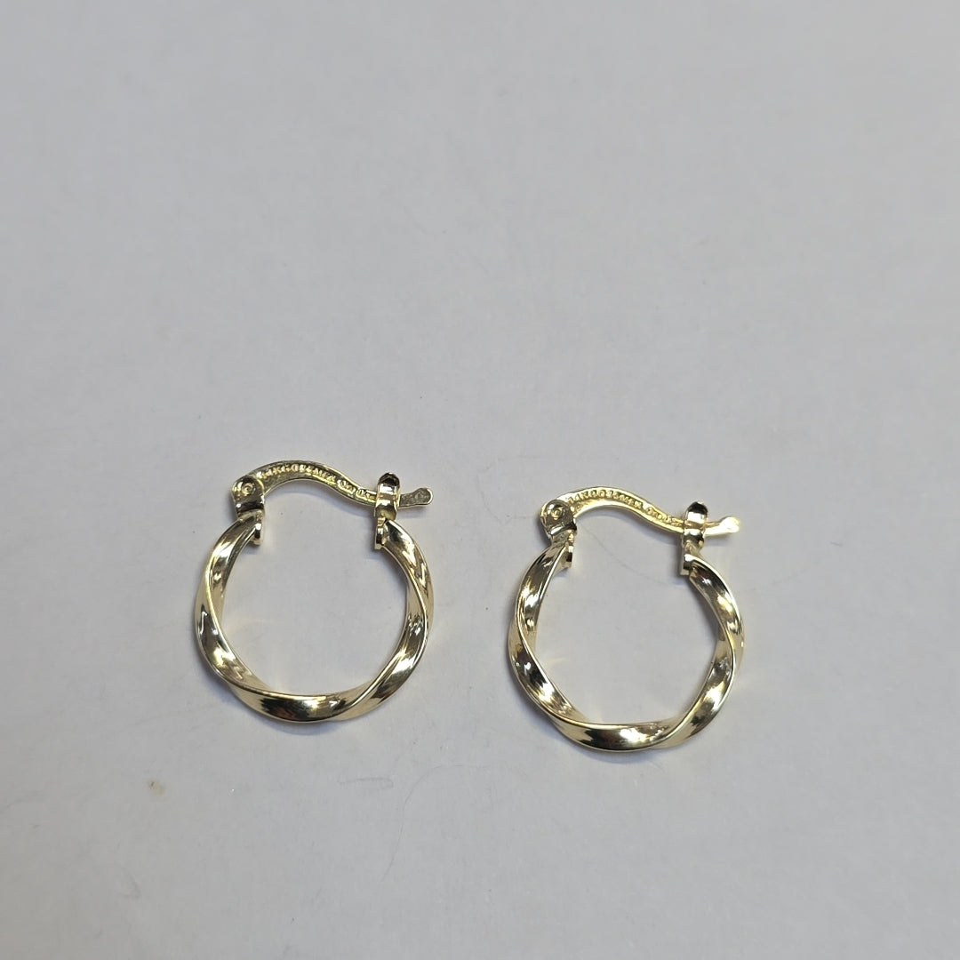 ARETES ARRACADAS TORZAL 14K 1.1 GR (NUEVO)