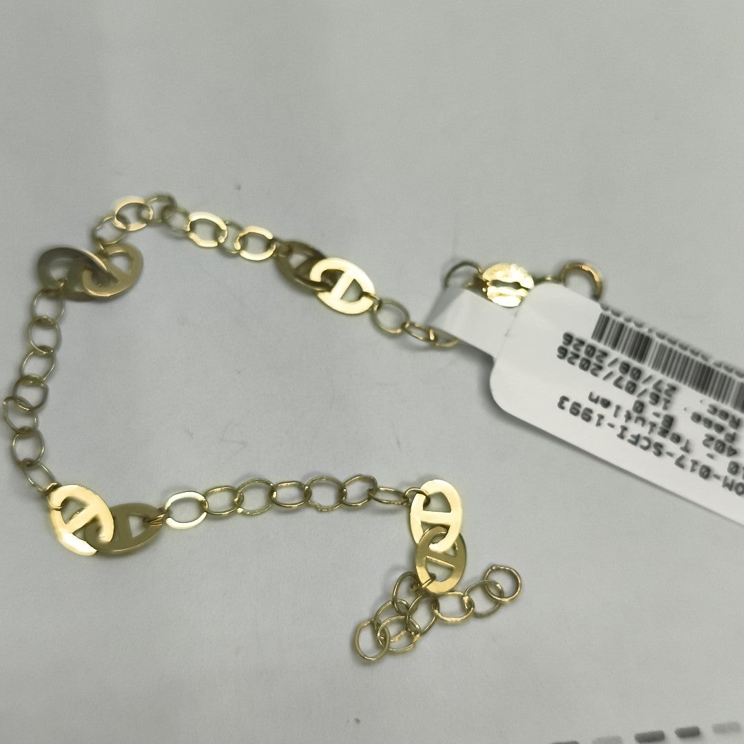 PULSERA ESPECIAL 14K 18 CM 1.5 GR (NUEVO)