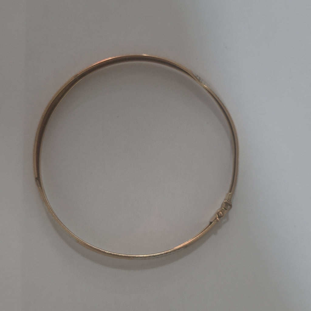 PULSERA RIGIDA ORO 10 K 3.6 GRMS (SEMINUEVO)