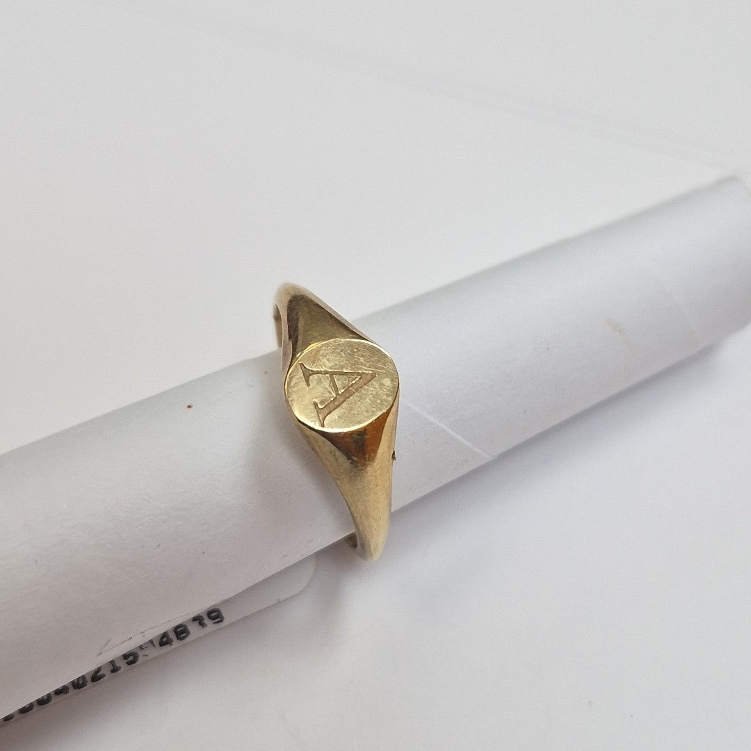 ANILLO ORO 10 K 1,30 GRMS (SEMINUEVO)