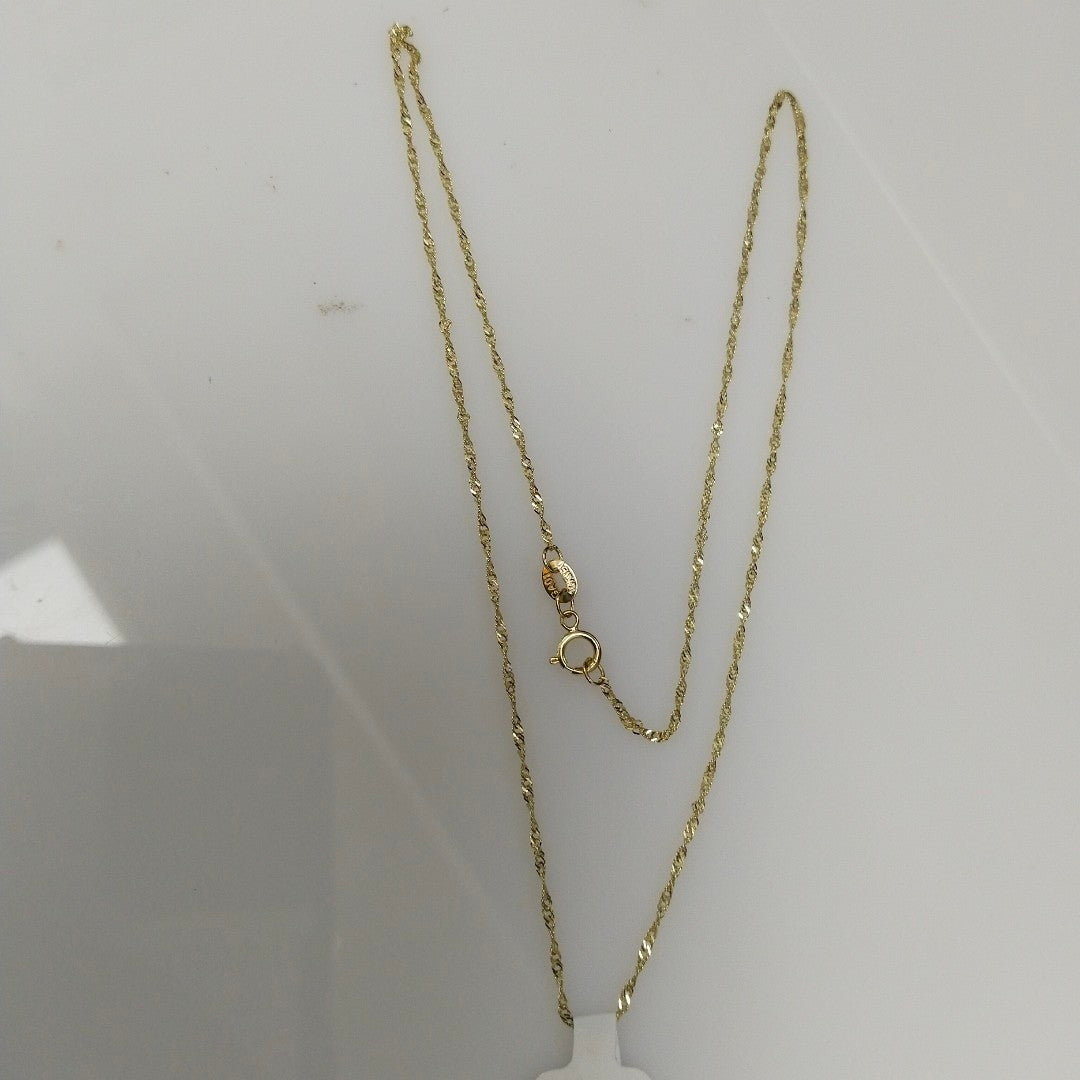 CADENA ORO 10 K 1,10 GRMS (SEMINUEVO)