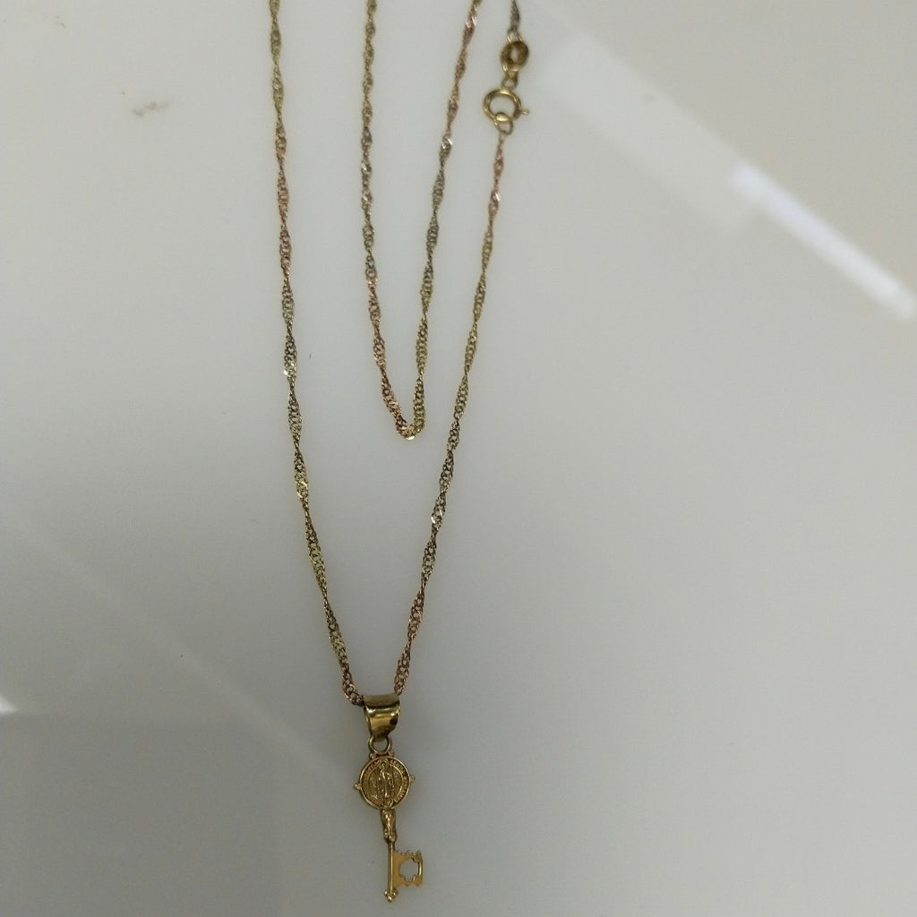 CADENA,DIJE ORO 10 K 1,70 GRMS (SEMINUEVO)