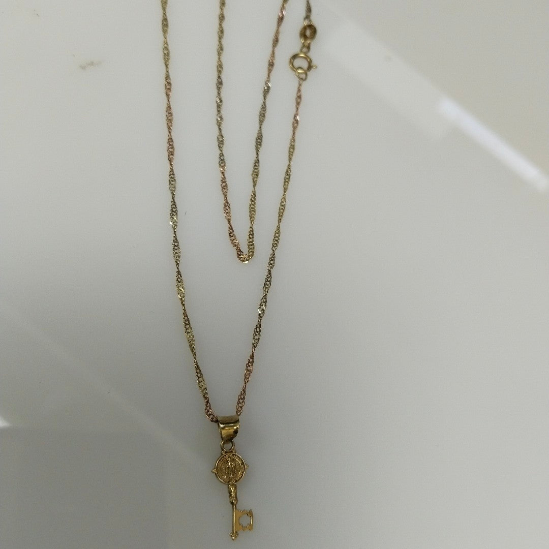 CADENA,DIJE ORO 10 K 1,70 GRMS (SEMINUEVO)
