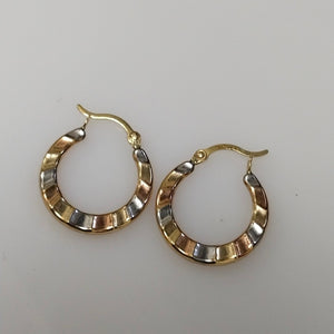 ARRACADAS PAR ORO 10 K 0,50 GRMS (SEMINUEVO)