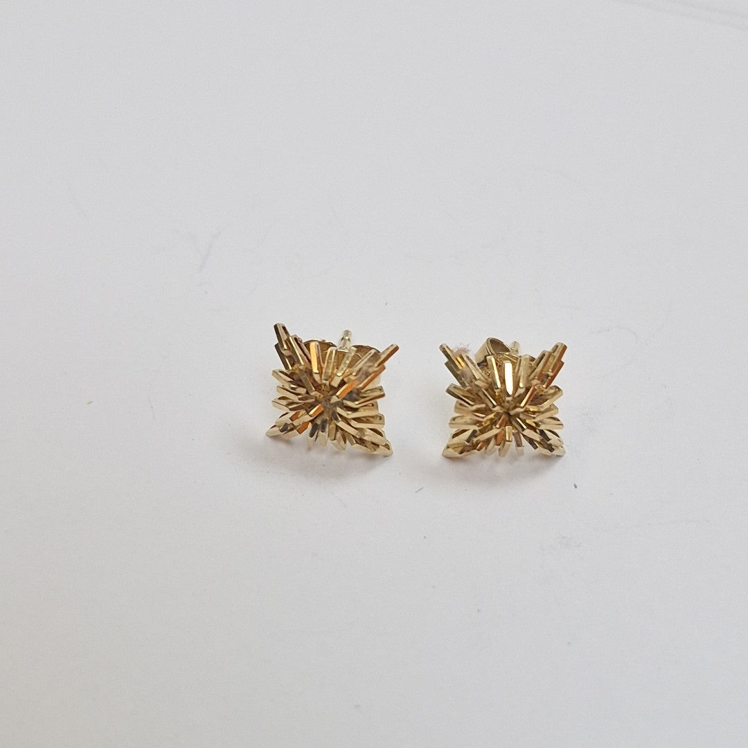 BROQUELES PAR ORO 14 K 1,60 GRMS (SEMINUEVO)