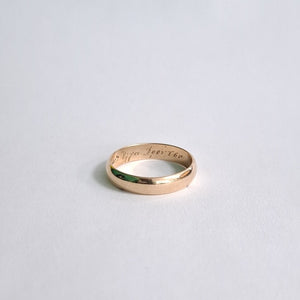 ARGOLLA ORO 14 K 4,30 GRMS (SEMINUEVO)