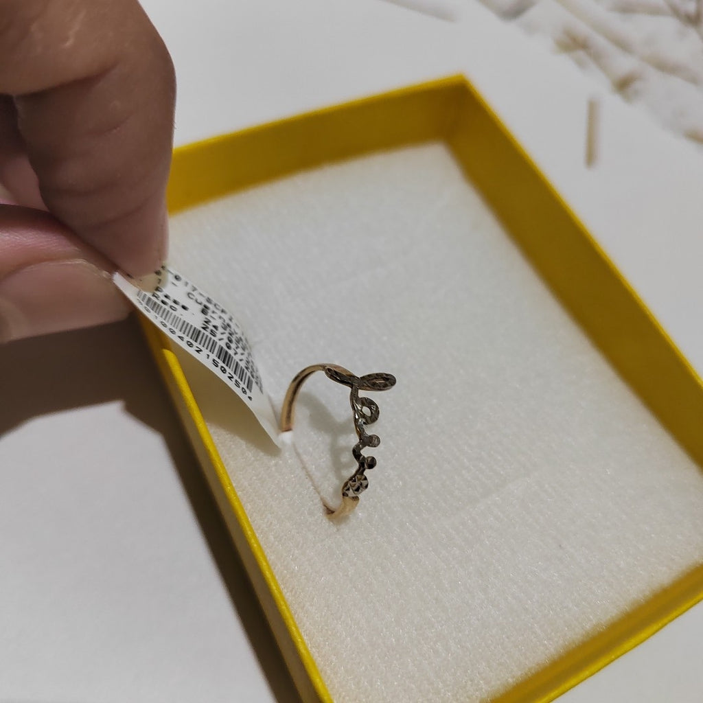 ANILLO ORO 14 K 0,90 GRMS (SEMINUEVO)