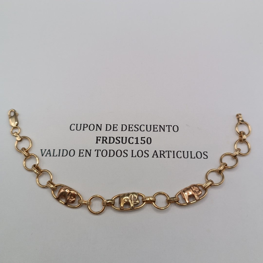 PULSERA ORO 10 K 8.3 GRMS (SEMINUEVO)