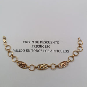 PULSERA ORO 10 K 8.3 GRMS (SEMINUEVO)