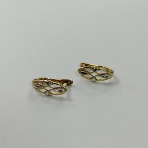 ARETES PAR ORO 14 K 2,00 GRMS (SEMINUEVO)