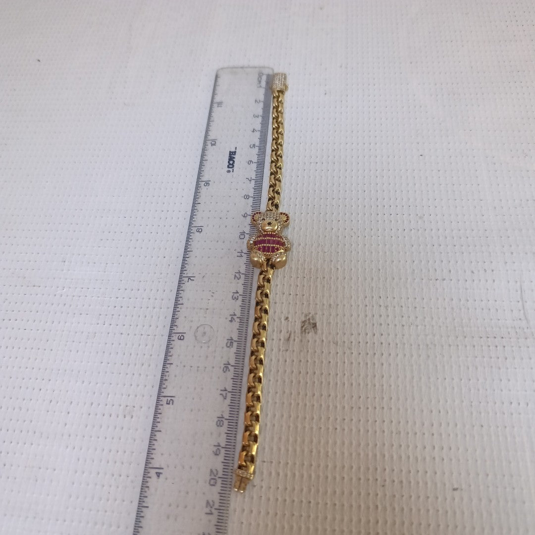 ESCLAVA ORO 10 K 15.5 GRMS (SEMINUEVO)