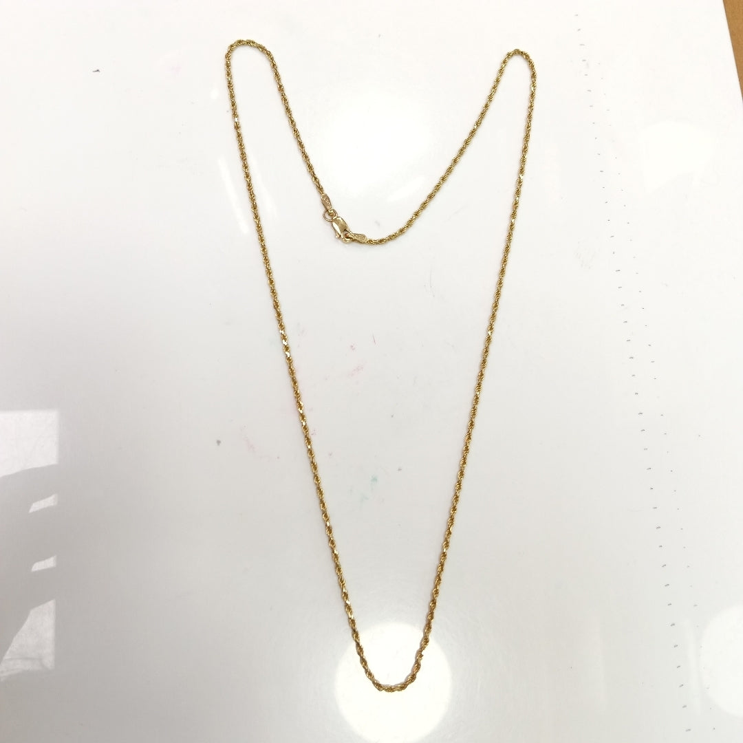 CADENA ORO 10 K 4.9 GRMS (SEMINUEVO)