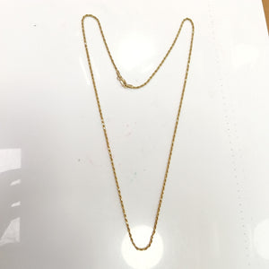CADENA ORO 10 K 4.9 GRMS (SEMINUEVO)