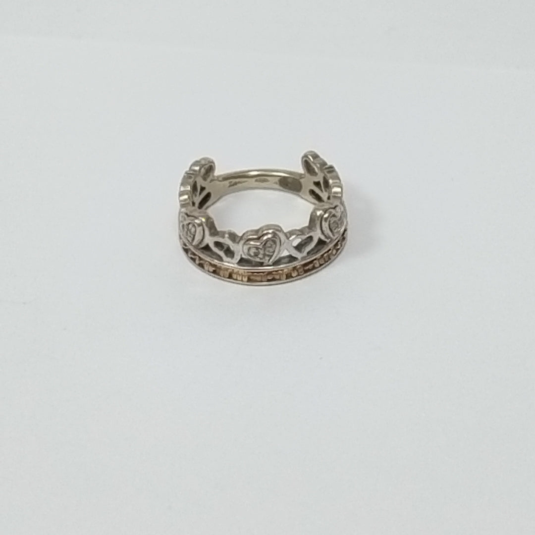 ANILLITO ORO COMBINADO 18 K 5.1 GRMS (SEMINUEVO)