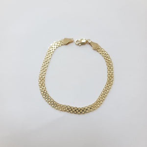 PULSERA ESPECIAL 14K 18 CM 4.7 GR (NUEVO)