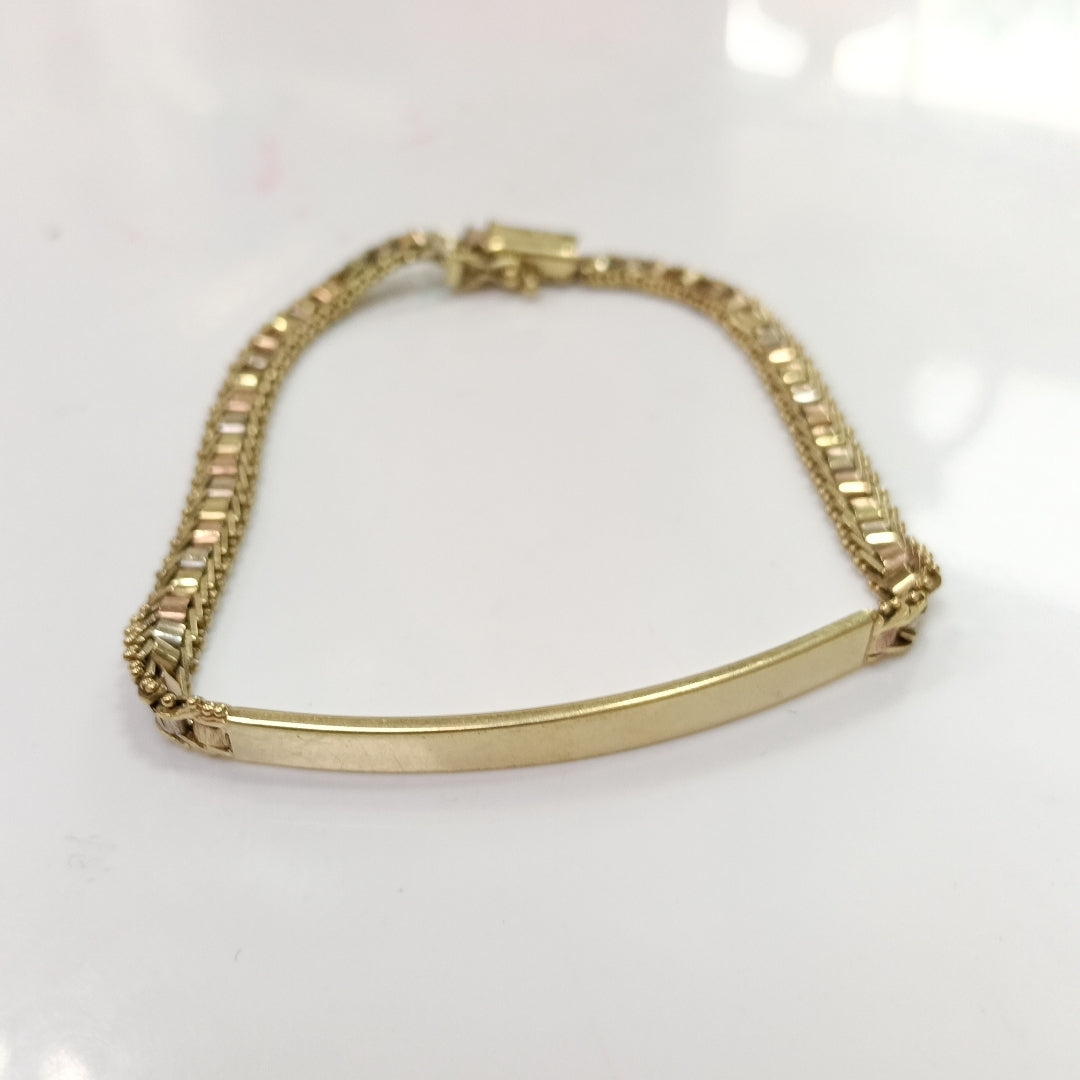 ESCLAVA ORO 14 K 9.9 GRMS (SEMINUEVO)