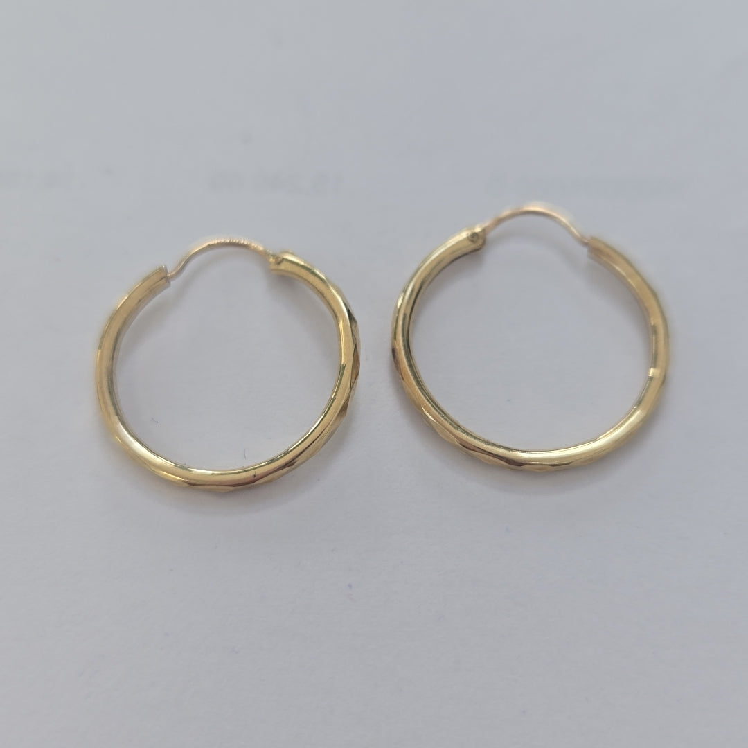 ARRACADAS PAR ORO 10 K 1,20 GRMS (SEMINUEVO)
