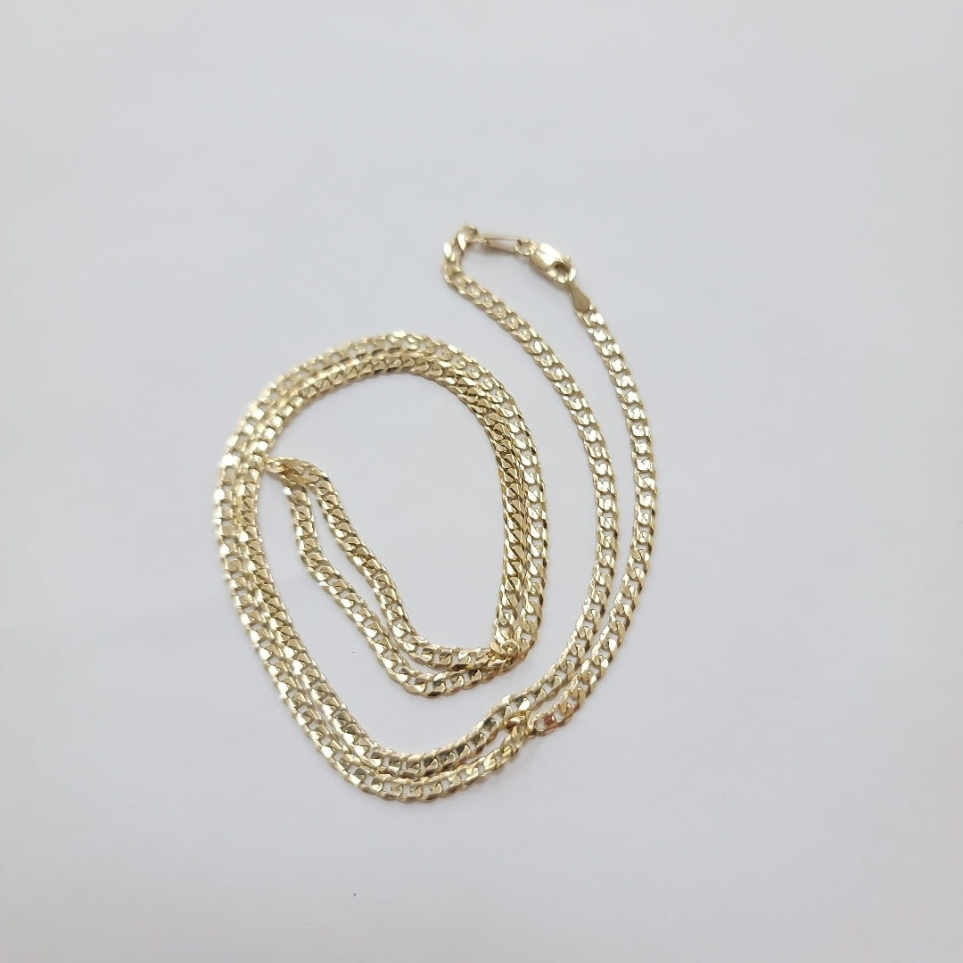 CADENA BARBADA 14K 60 CM 10 GR (NUEVO)