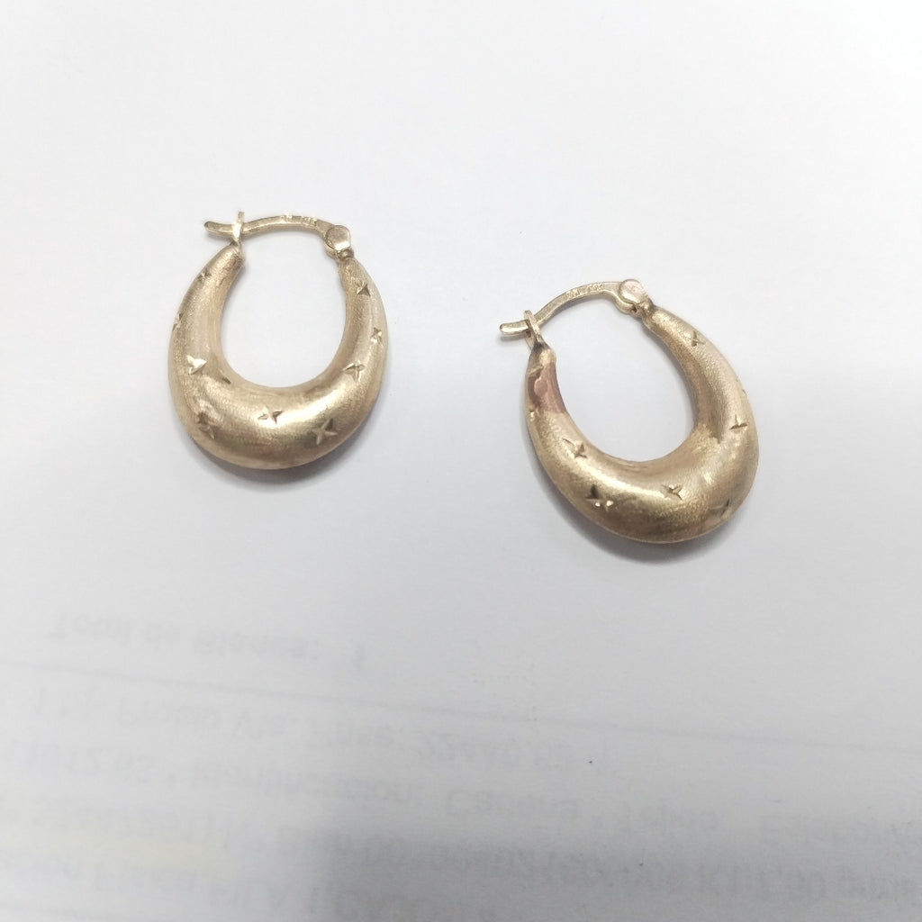 ARRACADAS PAR ORO 14 K 1.5 GRMS (SEMINUEVO)
