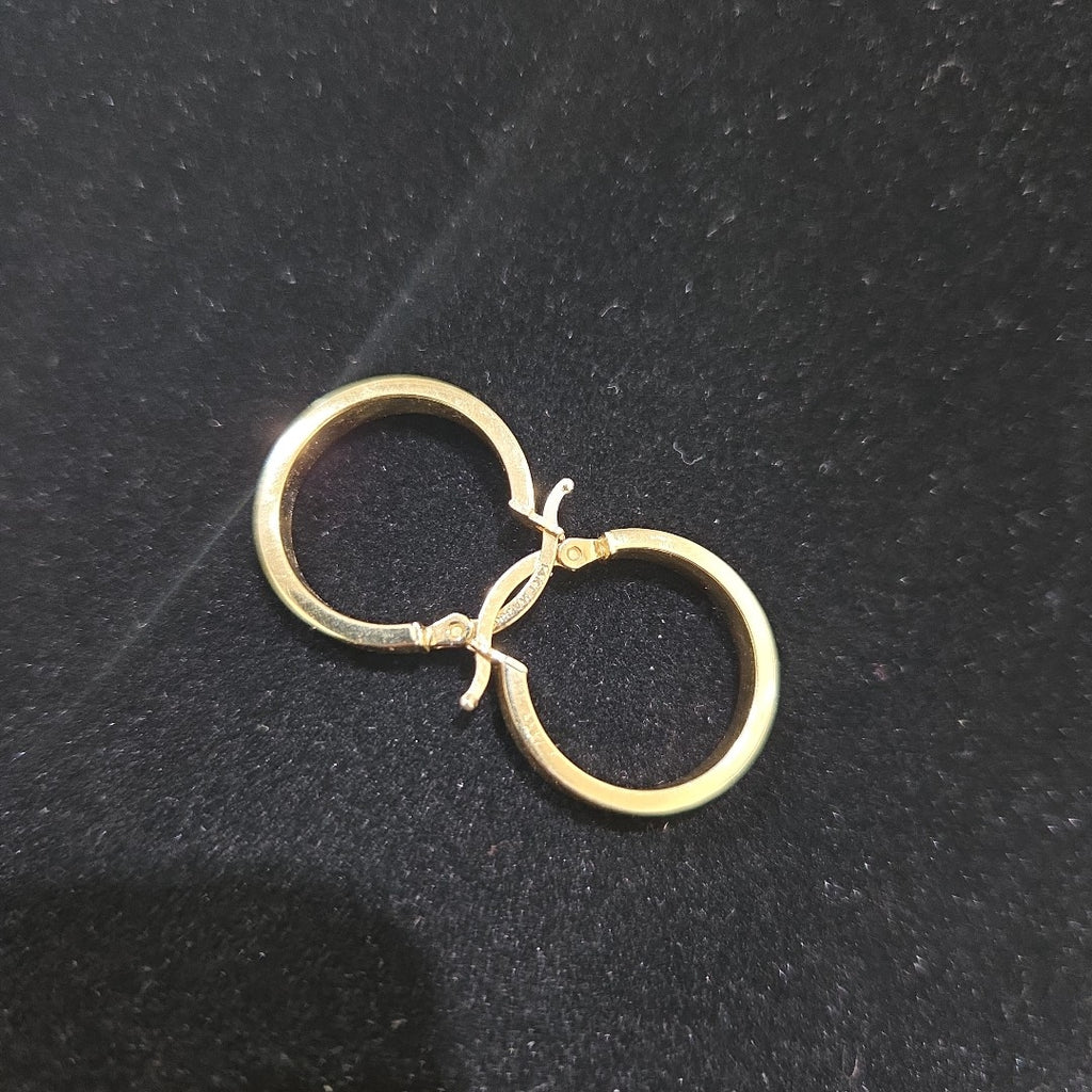 ARRACADAS PAR ORO 14 K 1.9 GRMS (SEMINUEVO)