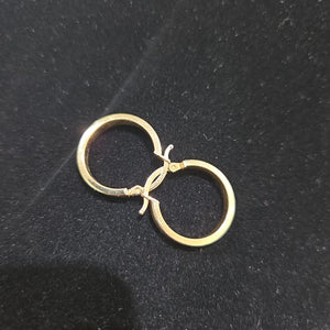 ARRACADAS PAR ORO 14 K 1.9 GRMS (SEMINUEVO)