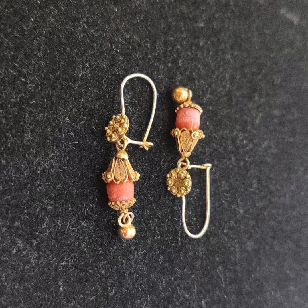 ARETES PAR ORO 10 K 2.4 GRMS (SEMINUEVO)
