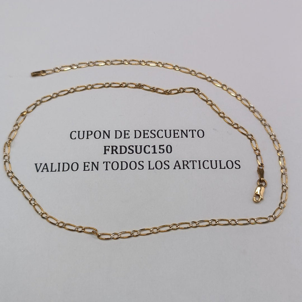 CADENA ORO 14 K 3.8 GRMS (SEMINUEVO)