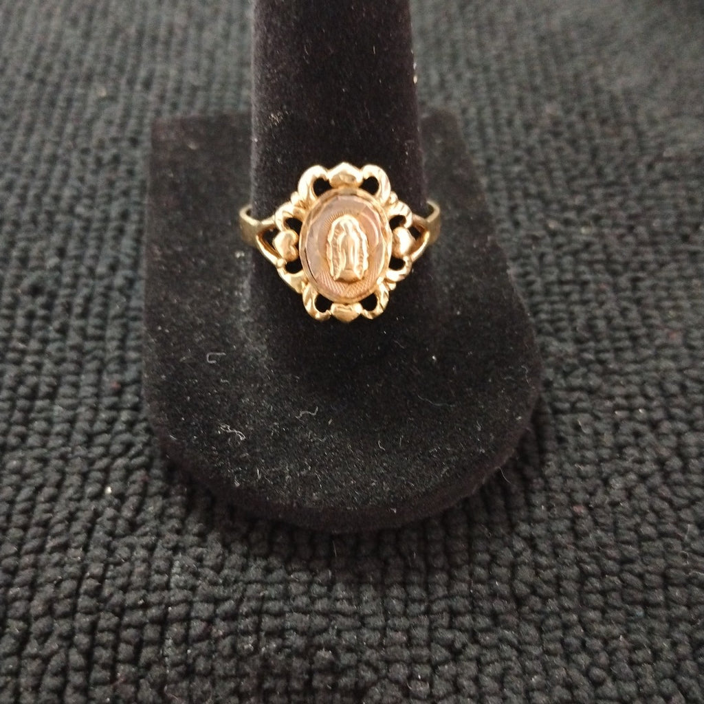 ANILLITO ORO COMBINADO 10 K 2,20 GRMS (SEMINUEVO)