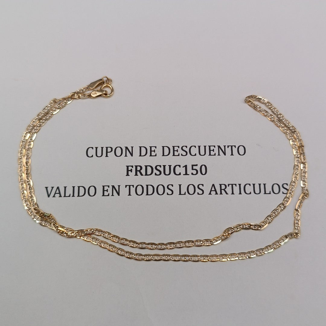CADENA ORO 14 K 3.6 GRMS (SEMINUEVO)