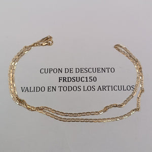 CADENA ORO 14 K 3.6 GRMS (SEMINUEVO)