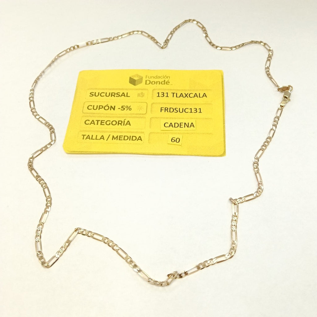 CADENA ORO 14 K 7,90 GRMS (SEMINUEVO)