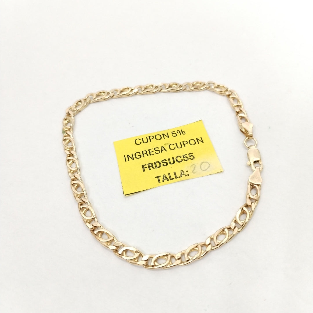 PULSERA ORO 14 K 3,90 GRMS (SEMINUEVO)