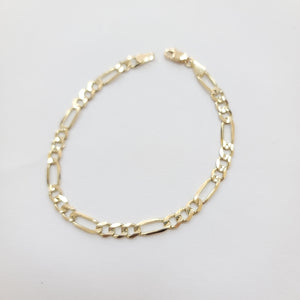 PULSERA 3X1 14K 21 CM 6.5 GR (NUEVO)