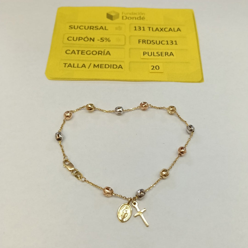 PULSERA ORO 14 K 3,00 GRMS (SEMINUEVO)