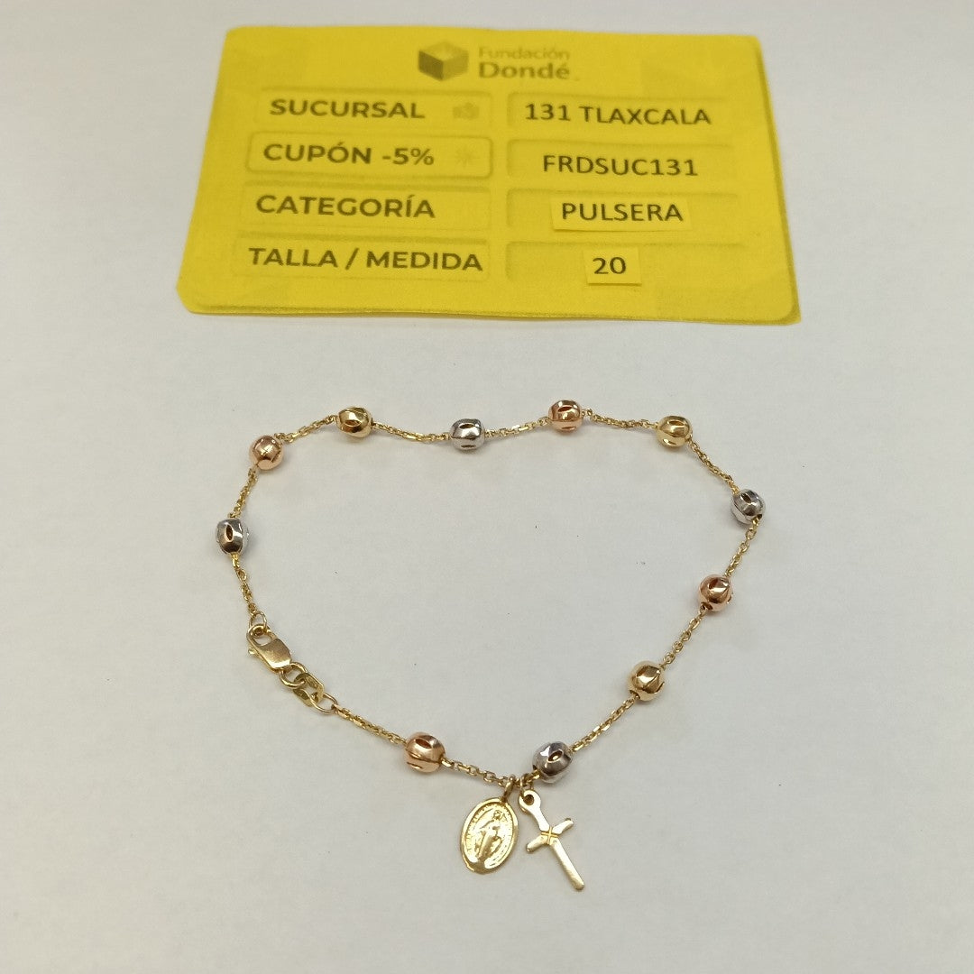 PULSERA ORO 14 K 3,00 GRMS (SEMINUEVO)