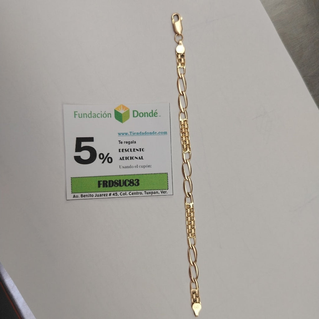 PULSERA ORO 10 K 7.4 GRMS (SEMINUEVO)
