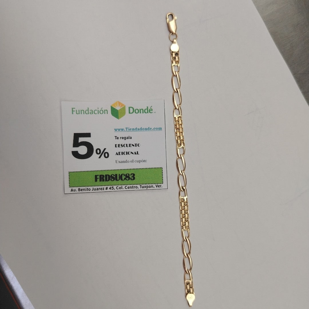 PULSERA ORO 10 K 7.4 GRMS (SEMINUEVO)