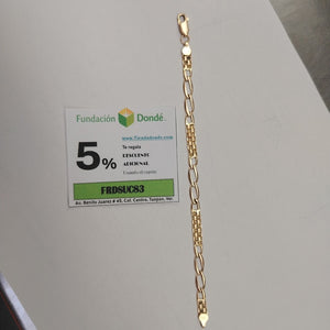 PULSERA ORO 10 K 7.4 GRMS (SEMINUEVO)