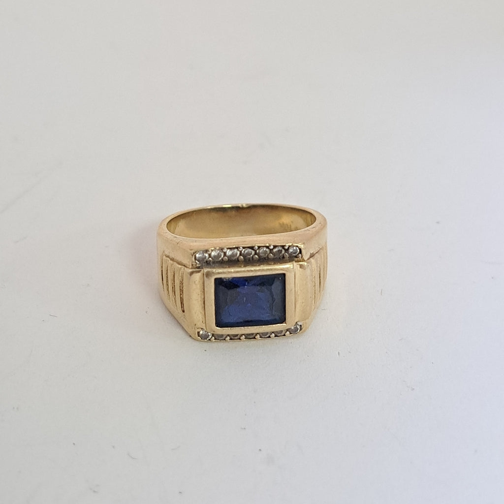 ANILLO ORO 10 K 7.8 GRMS (SEMINUEVO)