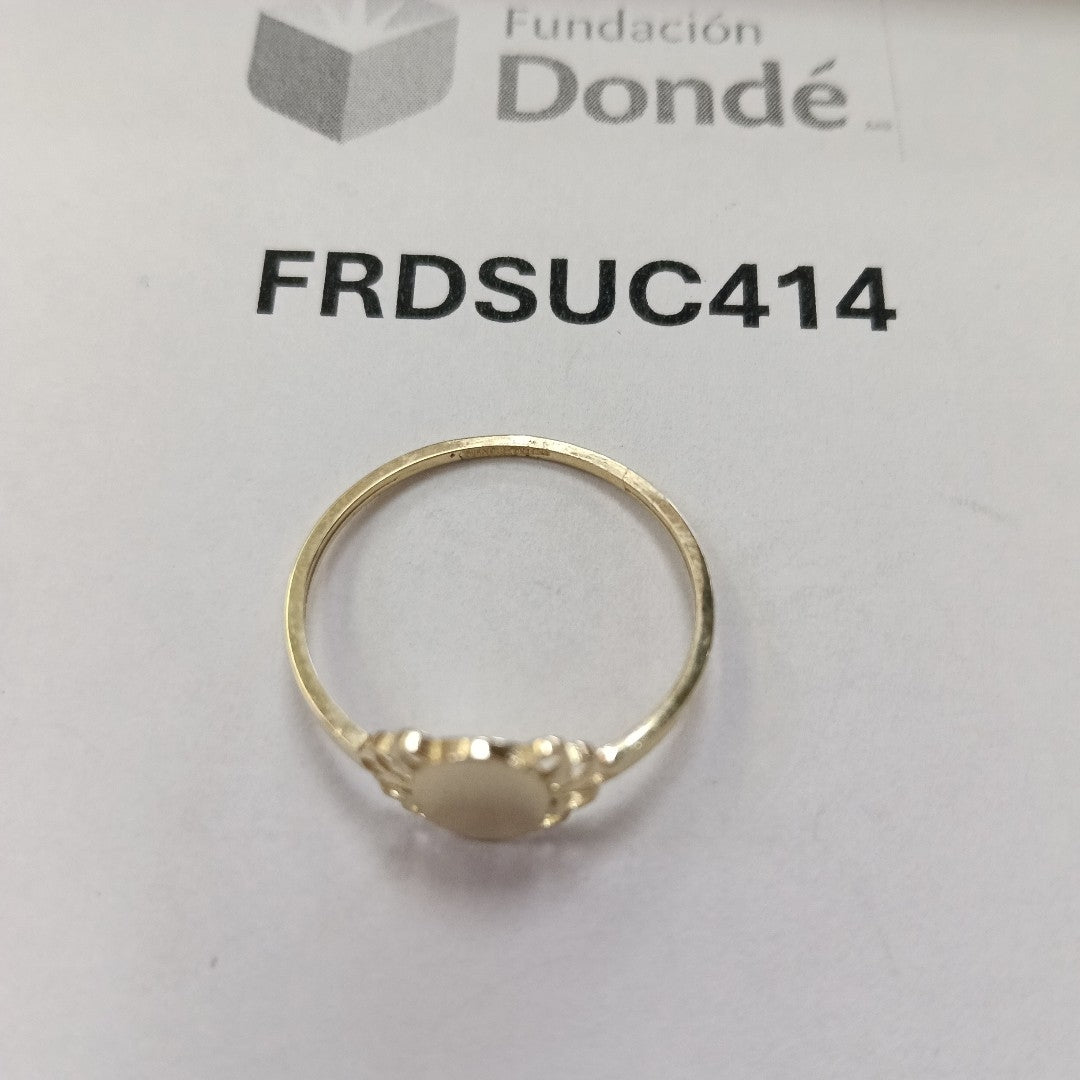 ANILLOS ANILLITO 10K TALLA 9 1 GR (NUEVO)